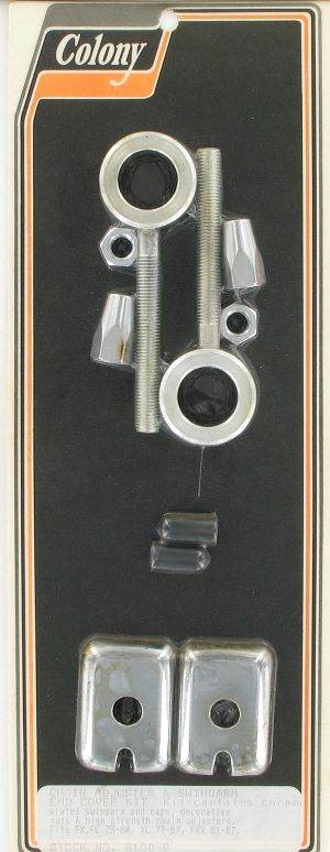 CHAIN ADJUSTER & SWINGARM END COVER KITKIT